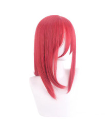 Blue Lock Chigiri Hyoma Red Long Cosplay Wig