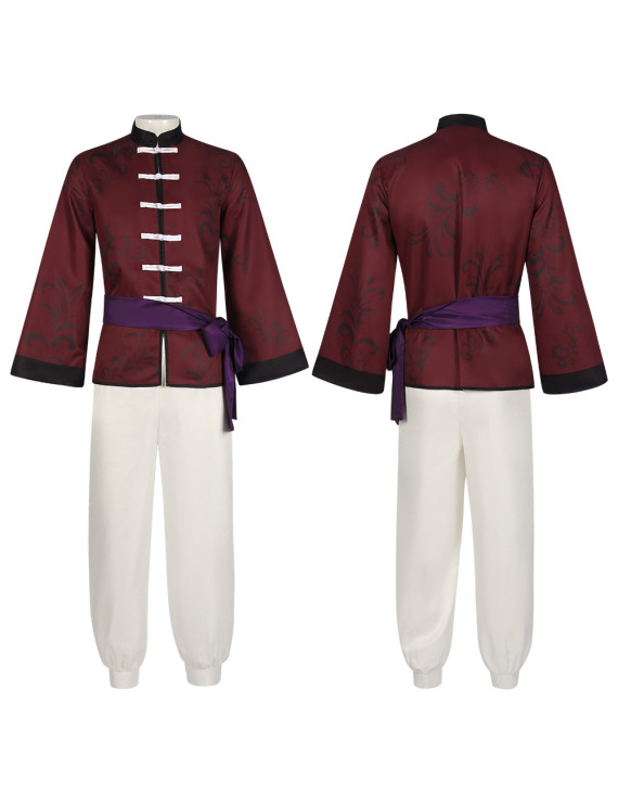 Blue Lock Itoshi Sae Cosplay Costumes Chinese Kung Fu Clothing