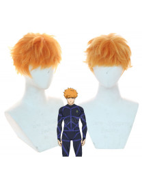 Blue Lock Kunigami Orange Short Rensuke Cosplay Wig