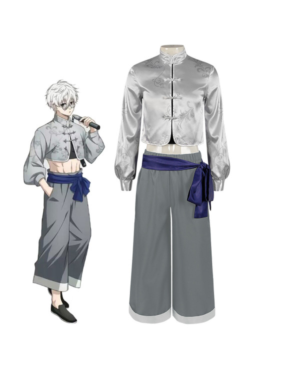 Blue Lock Seishiro Nagi Cosplay Costumes Chinese Kung Fu Clothing