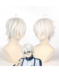 Blue Lock Seishiro Nagi White Short Cosplay Wig