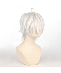 Blue Lock Seishiro Nagi White Short Cosplay Wig