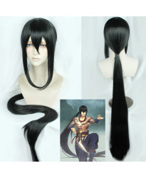 Fate Grand Order Assassin Yan Qing Black Straight Cosplay Wig 120cm 150cm