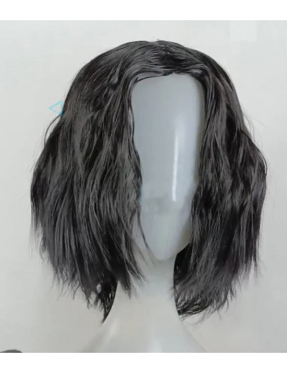 Cyberpunk 2077 Johnny Silverhand Black Cosplay Wig