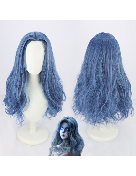 Elden Ring Ranni The Witch Renna blue Mixed Color Cosplay Wig