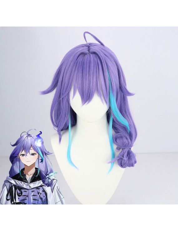 YouTuber VTuber Minase Rio Pink Long Cosplay Wig