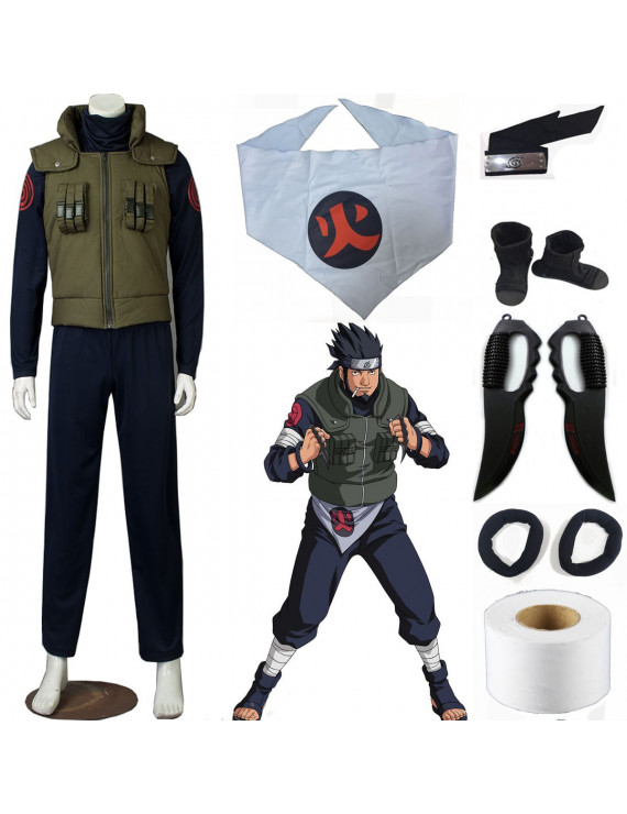 NARUTO Sarutobi Asuma cosplay costume