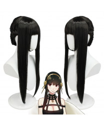 SPY×FAMILY Yor Forger Black StraightLong Cosplay wigs