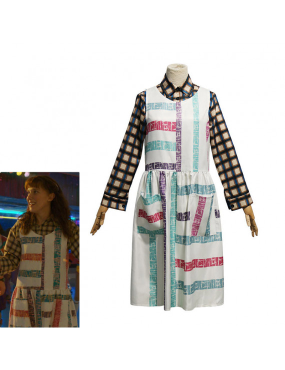 Stranger Things Eleven Cosplay Costumes Dress