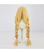 Ya Boy Kongming Tsukimi Eiko yellow Long Cosplay Wig