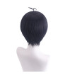 Blue Lock Yoichi Isagi Black Short Cosplay Wig