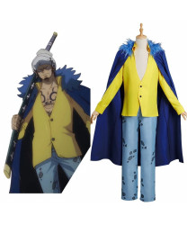 One Piece Trafalgar D Water Law cosplay costume