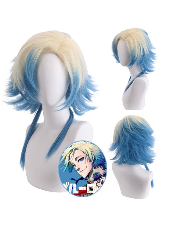 Blue Lock Michael Kaiser Short Cosplay Wig