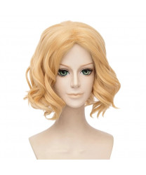 One Piece Sabo Yellow Wave Cosplay Wig