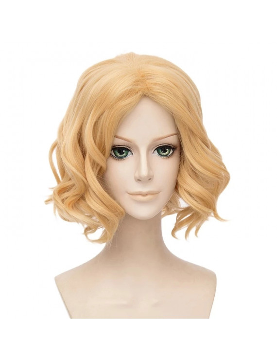 One Piece Sabo Yellow Wave Cosplay Wig