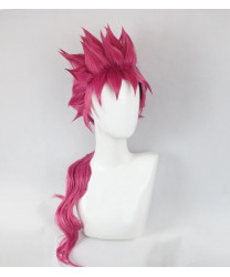 Saint Seiya Scylla Io Pink long Cosplay wigs