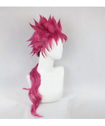 Saint Seiya Scylla Io Pink long Cosplay wigs