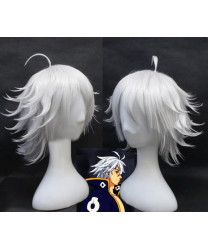 Seven Deadly Sins Estarossa Silver Short Cosplay Wig