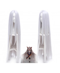Naruto Shippuden Otsutsuki Kaguya 100cm Silver Gray Straight Cosplay Wig