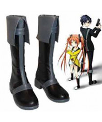Trails in the Sky Klose Rinz PU Leather Anime Cosplay Shoes