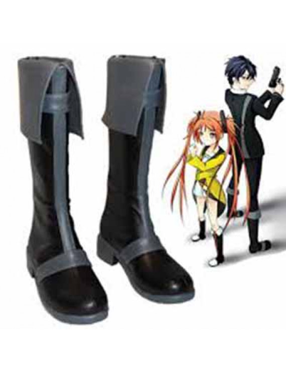 Trails in the Sky Klose Rinz PU Leather Anime Cosplay Shoes