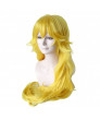 Super Mario Princess Peach Long Wavy Yellow Cosplay Hair Wig