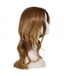 Supergirl Soper Girl Brown Long Curly Cosplay Hair Wig Halloween Accessories