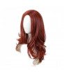 Avengers Endgame Black Widow Long Wavy Cosplay Hair Wig