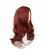 Avengers Endgame Black Widow Long Wavy Cosplay Hair Wig