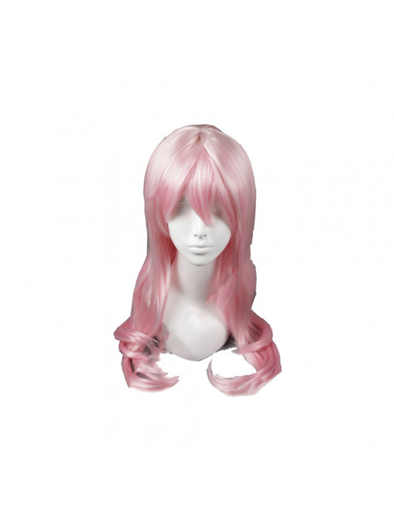 Sonicomi Super Sonico Cherry Pink Gradient Roll Cosplay Hair Wig