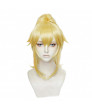 Super Mario Bowsette Golden Cosplay Hair Wig