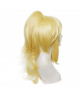 Super Mario Bowsette Golden Cosplay Hair Wig