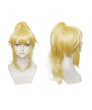 Super Mario Bowsette Golden Cosplay Hair Wig