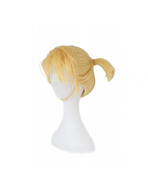 Fortnite Cosplay Sarah Yellow Halloween Cosplay Wig