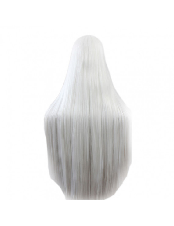 Yuuna Yunohana Long White Cosplay Hair Wig