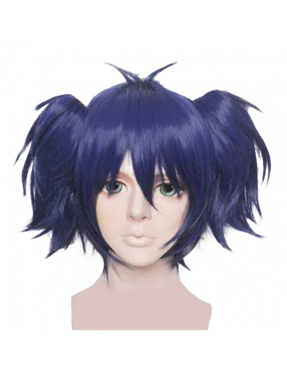 Happy Sugar Life Shio Kobe Long Azure Blue Cosplay Hair Wig