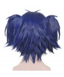 Happy Sugar Life Shio Kobe Long Azure Blue Cosplay Hair Wig