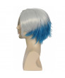 Halloween Cosplay Ready Player One Cosplay Parzival Offwhite Lake Blue Wig