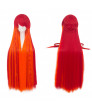 Re CREATORS Selesia Yupitiria Wig Bright Orange Long Straight Matte Silk Wig