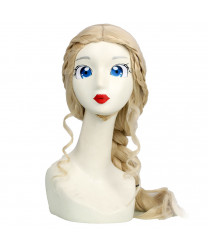 Game of Thrones Daenerys Targaryen Yellow Braid Cosplay Hair Wig
