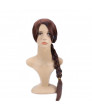 Tomb Raider Lara Croft Brown Long Braided Hair Cosplay Wig