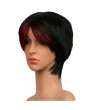 Gotham 3 Fish Mooney Black Short Cosplay Hair Wig Props