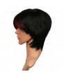 Gotham 3 Fish Mooney Black Short Cosplay Hair Wig Props