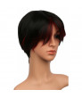 Gotham 3 Fish Mooney Black Short Cosplay Hair Wig Props