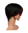 Gotham 3 Fish Mooney Black Short Cosplay Hair Wig Props