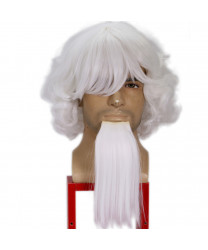 Uncle Sam Wig and Goatee Set Cosplay Costume Accessories Halloween Party