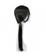 Dragon Ball Videl Black Long Straight Cosplay Hair Wig