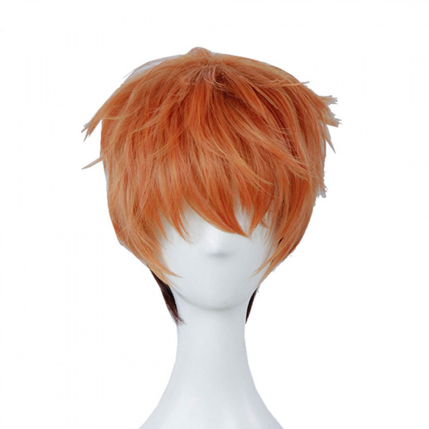 Unisex ZooTopia Fox Nick Wilde Wig /& Ears Short Hairstyle Costume Accessories
