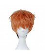 Zootopia Nick Wilde Cosplay Hair Wig Disney Short Orange Anime Styled Wig with Wig Cap