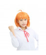 Takami Chika Wig Love Live Sunshine Cosplay Anime Short Orange Synthetic Hair Wig 40cm